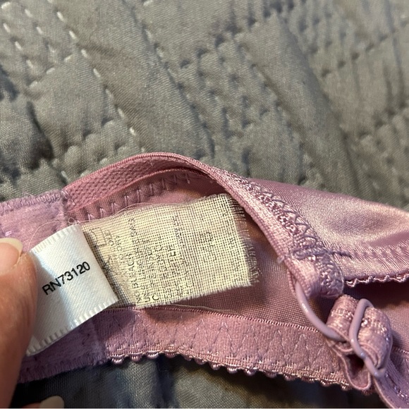 Frederick’s of Hollywood Gel Bra 34B Purple/Lavender Vintage - Picture 10 of 16